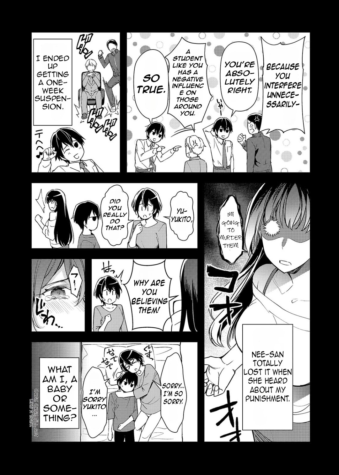 The Girls Who Traumatized Me Keep Glancing at Me, but Alas, It’s Too Late chapter 24 page 12