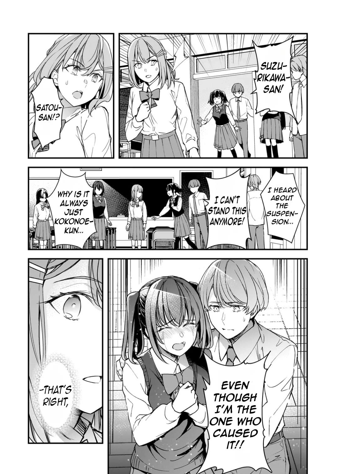 The Girls Who Traumatized Me Keep Glancing at Me, but Alas, It’s Too Late chapter 24 page 24