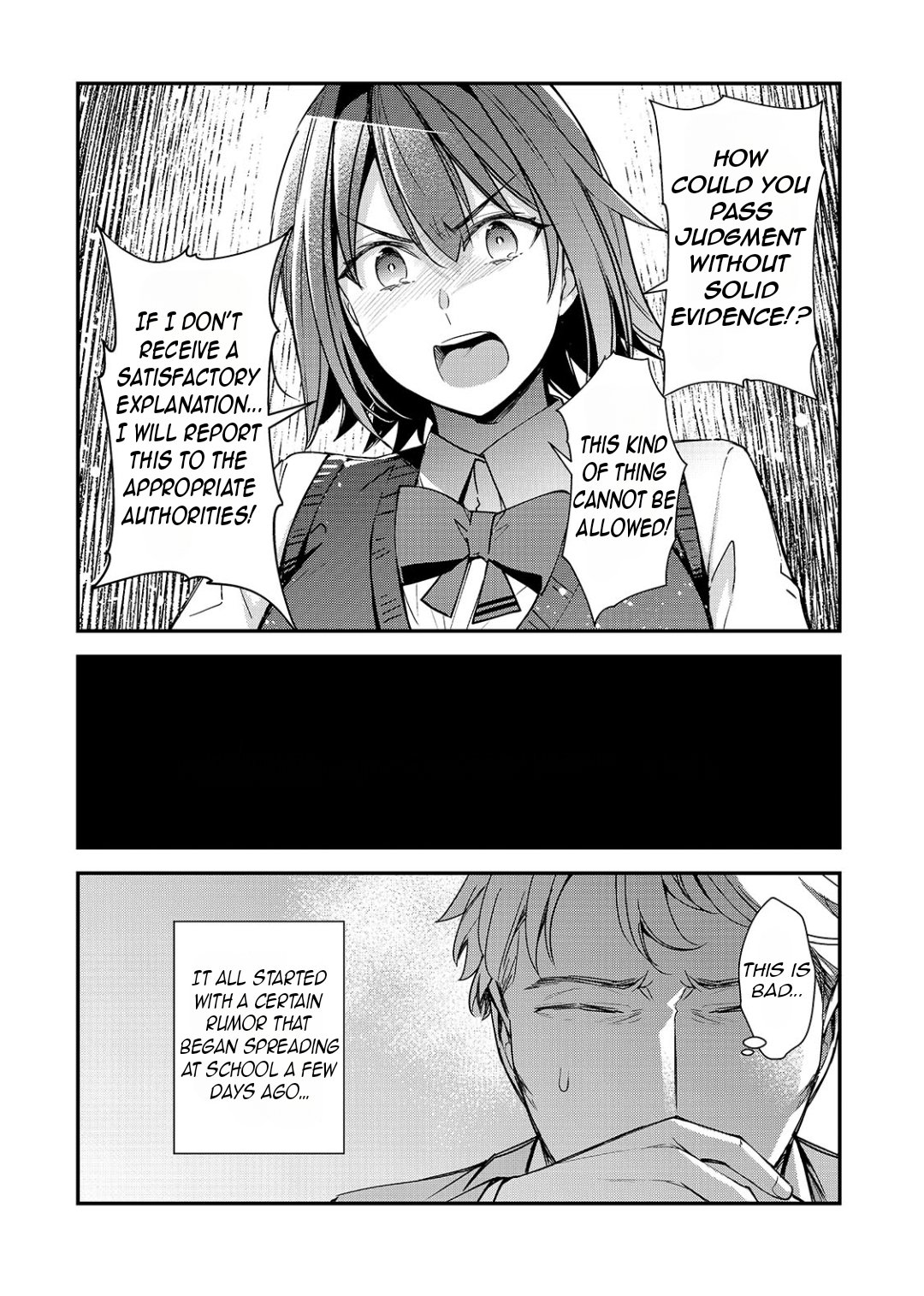 The Girls Who Traumatized Me Keep Glancing at Me, but Alas, It’s Too Late chapter 24 page 3