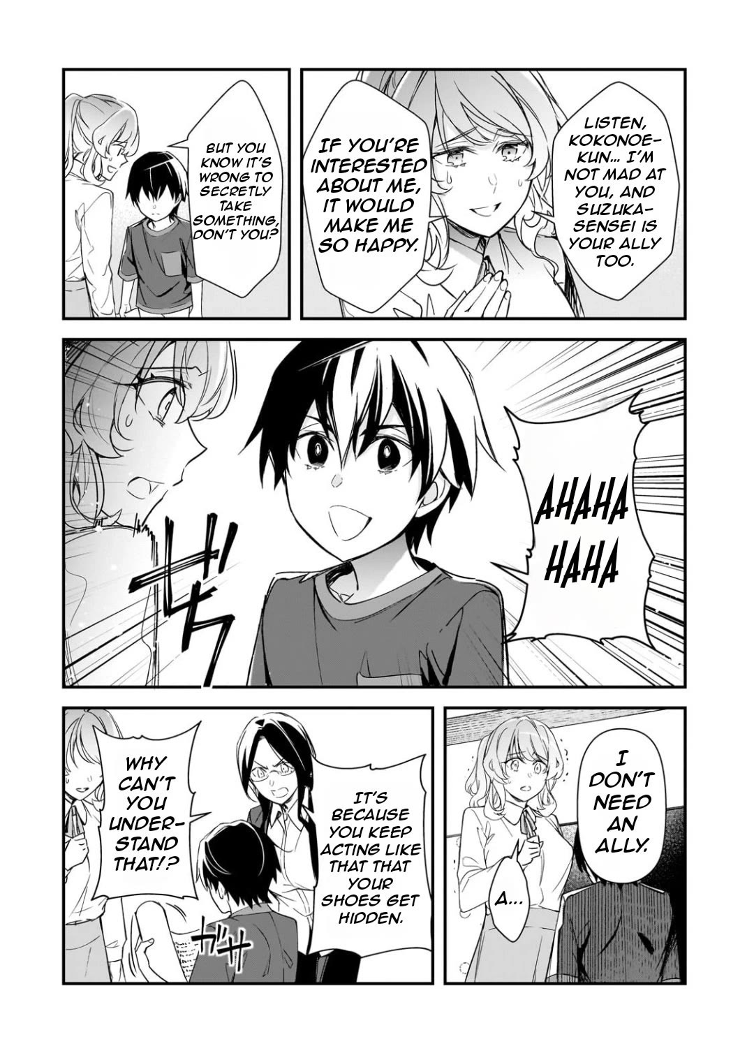 The Girls Who Traumatized Me Keep Glancing at Me, but Alas, It’s Too Late chapter 25 page 23