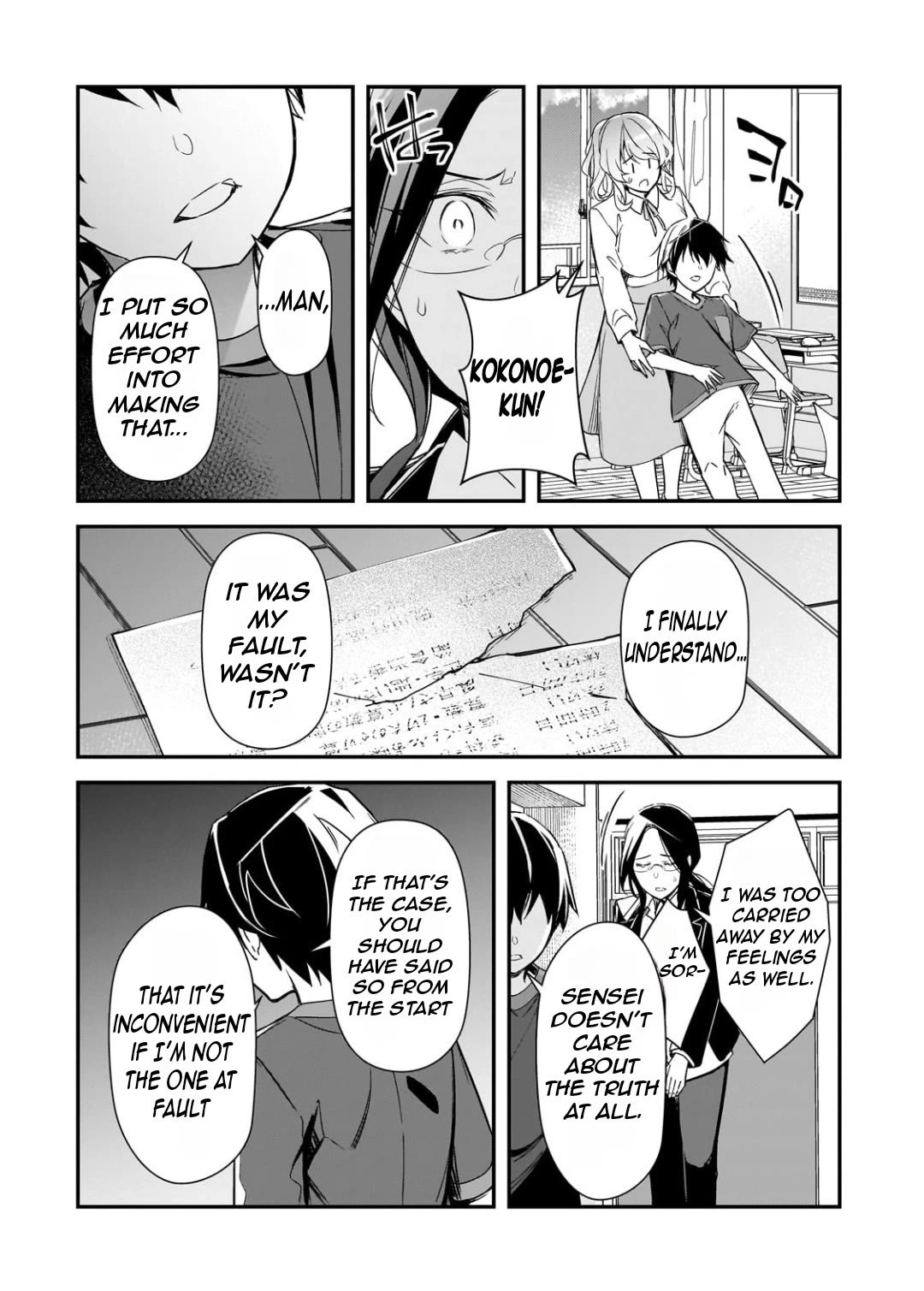 The Girls Who Traumatized Me Keep Glancing at Me, but Alas, It’s Too Late chapter 25 page 25