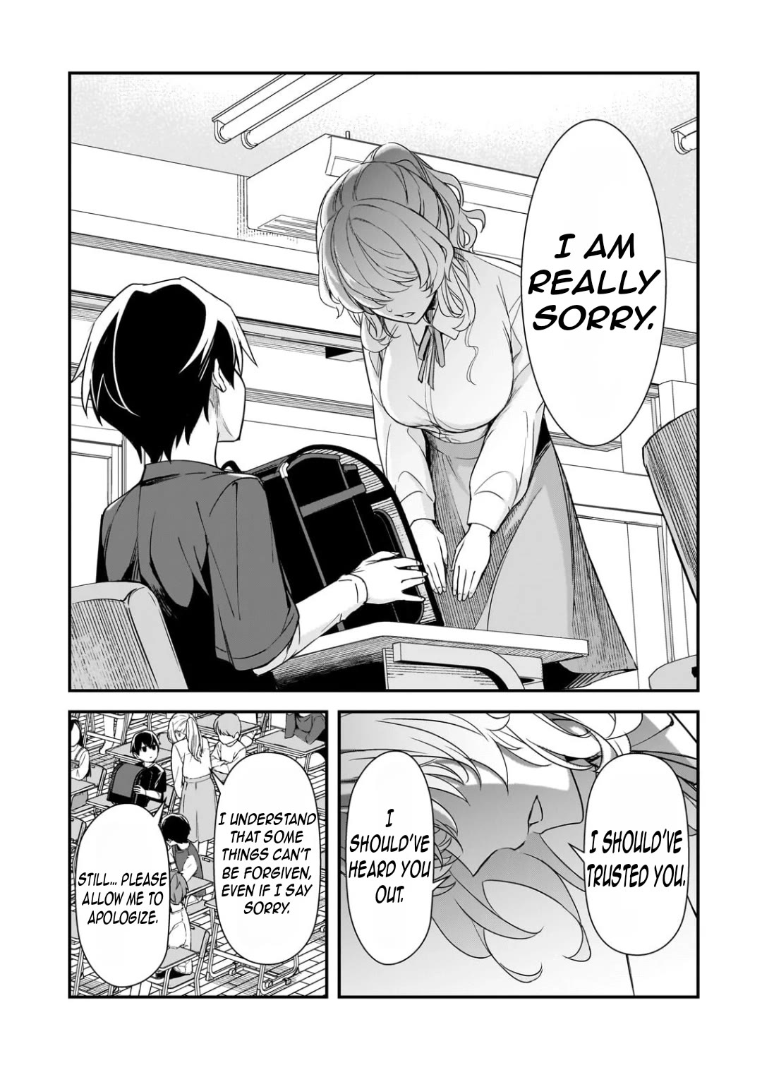 The Girls Who Traumatized Me Keep Glancing at Me, but Alas, It’s Too Late chapter 26 page 27