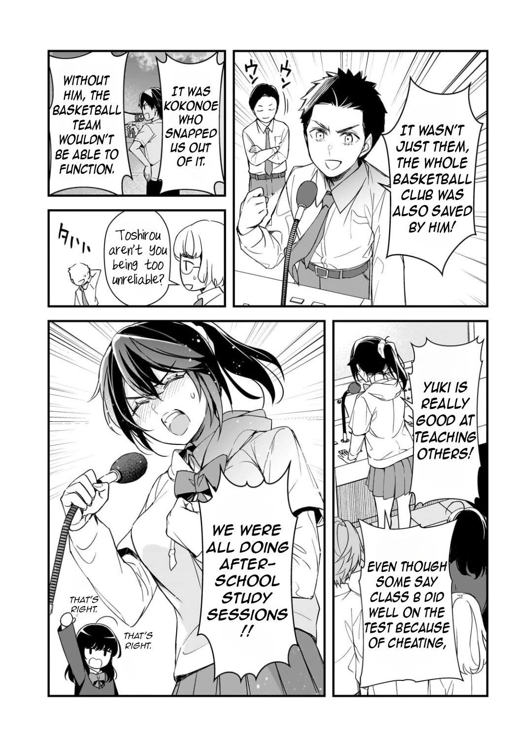 The Girls Who Traumatized Me Keep Glancing at Me, but Alas, It’s Too Late chapter 27 page 22