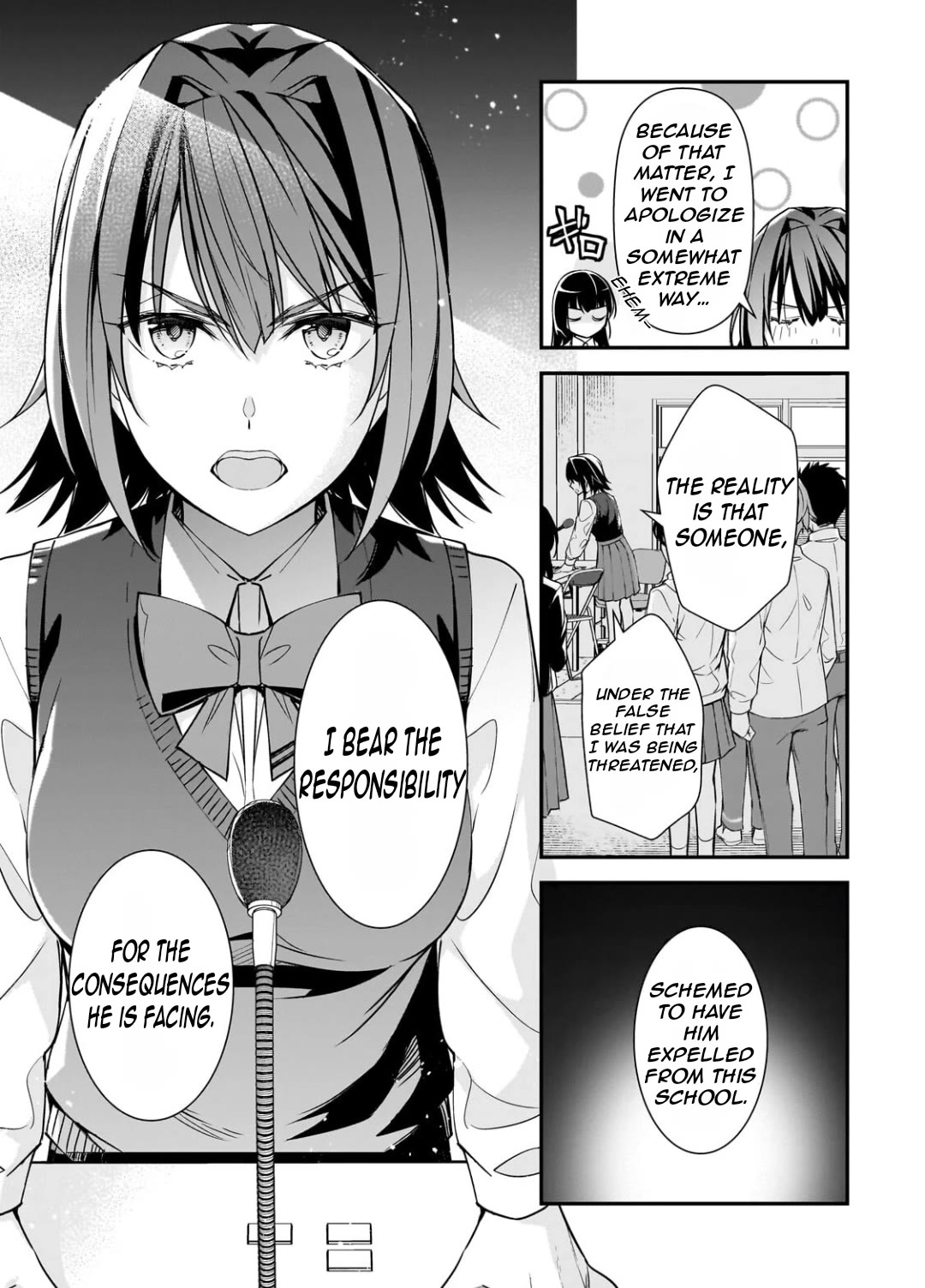 The Girls Who Traumatized Me Keep Glancing at Me, but Alas, It’s Too Late chapter 27 page 24