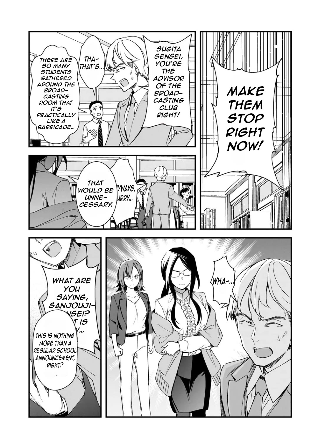 The Girls Who Traumatized Me Keep Glancing at Me, but Alas, It’s Too Late chapter 27 page 30