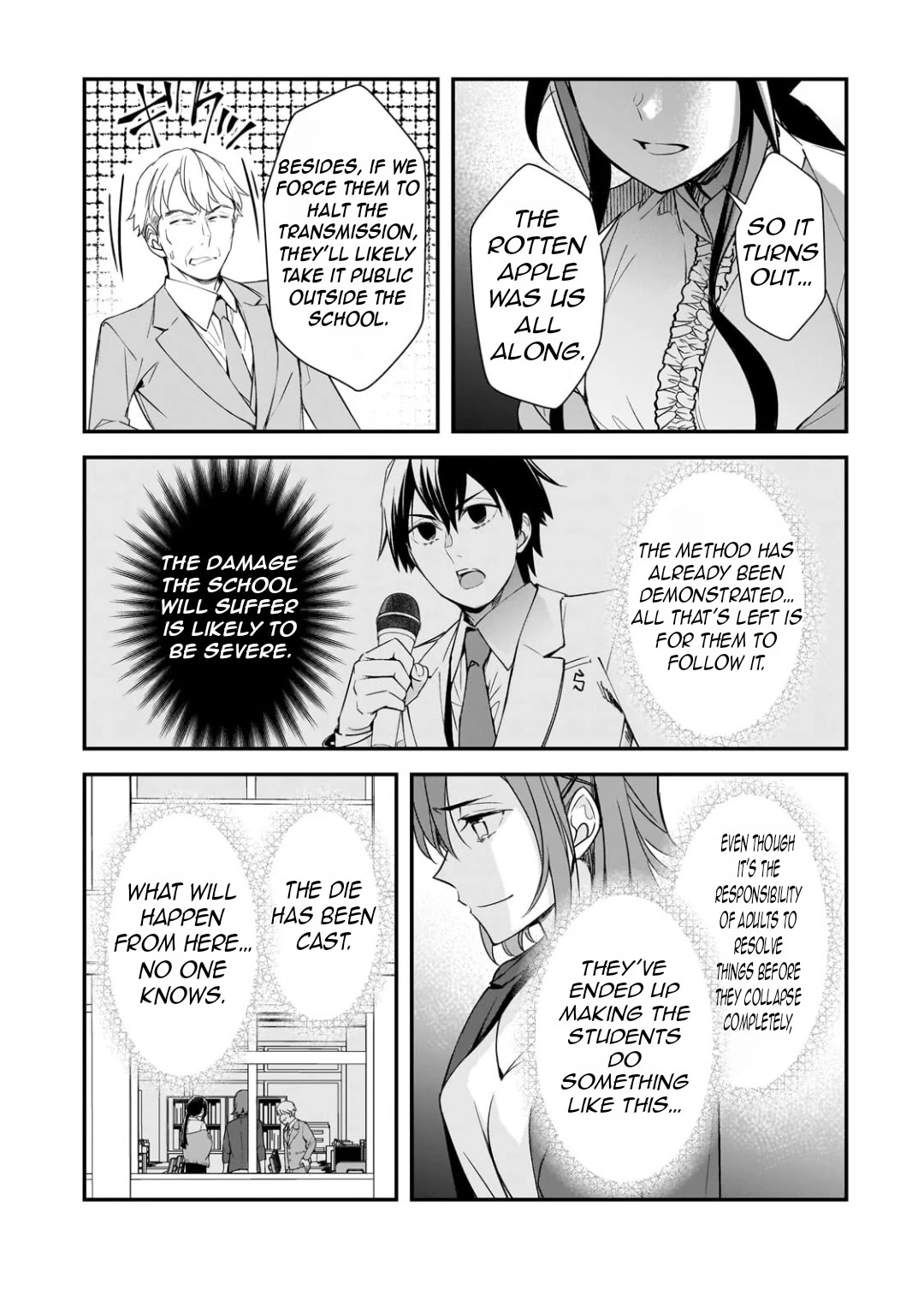 The Girls Who Traumatized Me Keep Glancing at Me, but Alas, It’s Too Late chapter 27 page 32
