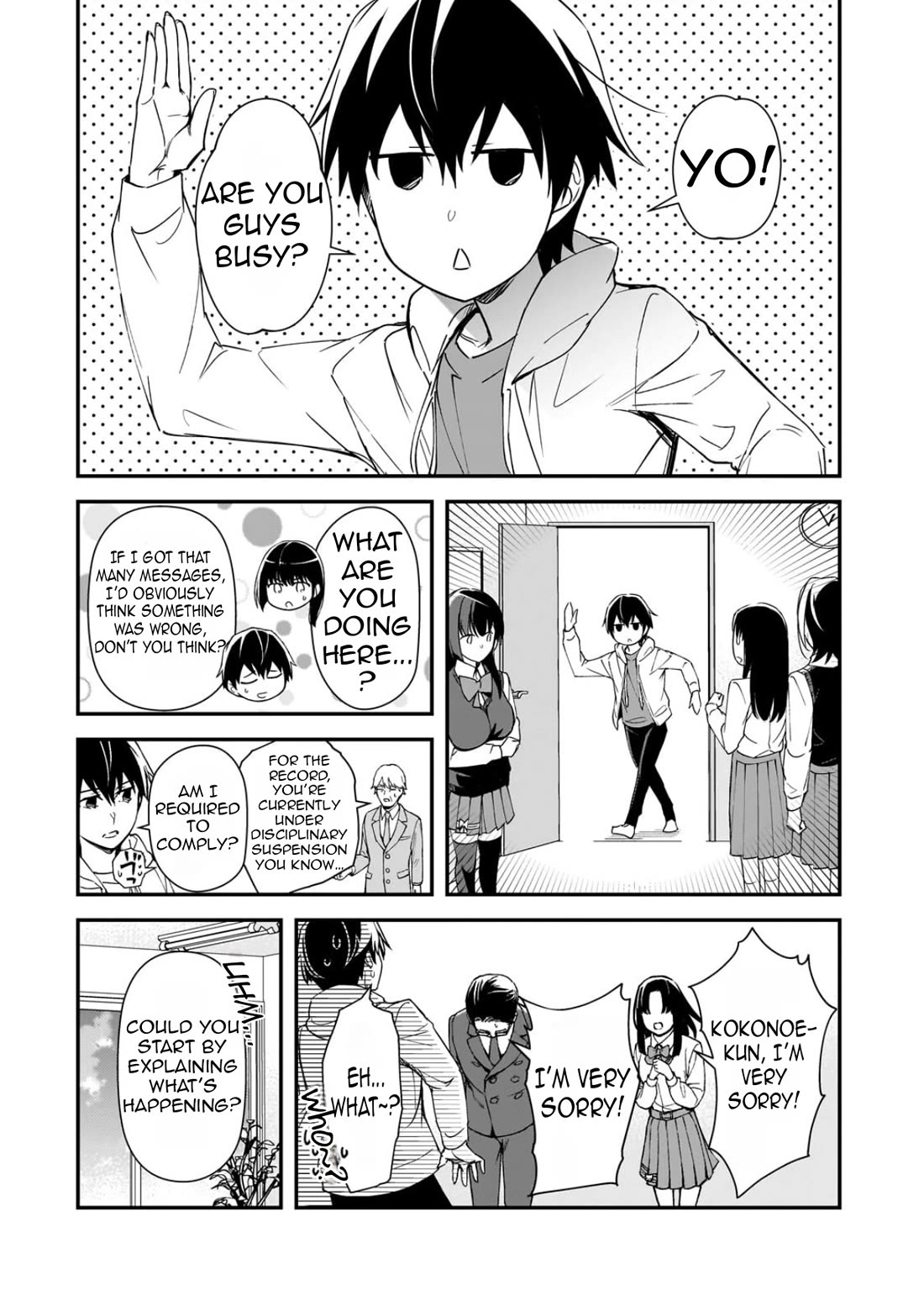 The Girls Who Traumatized Me Keep Glancing at Me, but Alas, It’s Too Late chapter 28 page 19