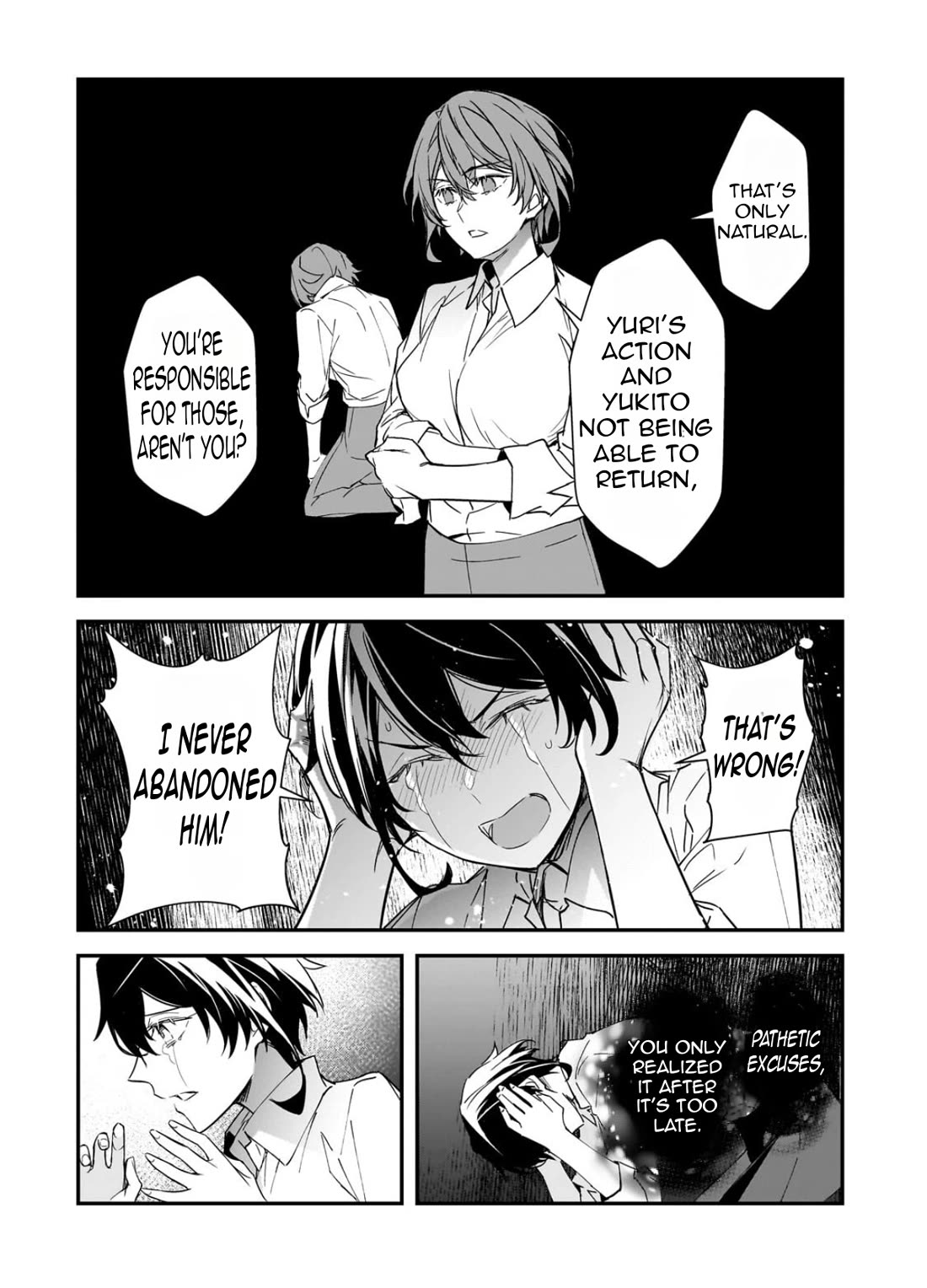 The Girls Who Traumatized Me Keep Glancing at Me, but Alas, It’s Too Late chapter 29 page 13