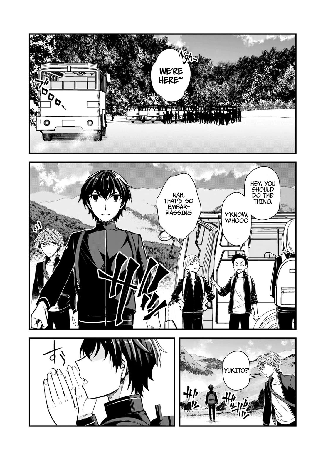 The Girls Who Traumatized Me Keep Glancing at Me, but Alas, It’s Too Late chapter 3 page 1