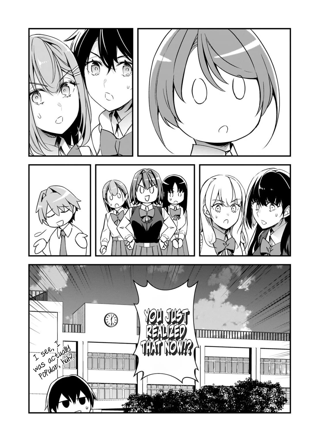 The Girls Who Traumatized Me Keep Glancing at Me, but Alas, It’s Too Late chapter 30 page 22