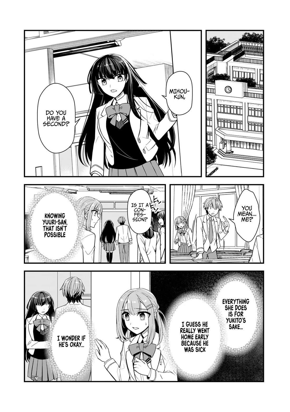 The Girls Who Traumatized Me Keep Glancing at Me, but Alas, It’s Too Late chapter 4 page 15