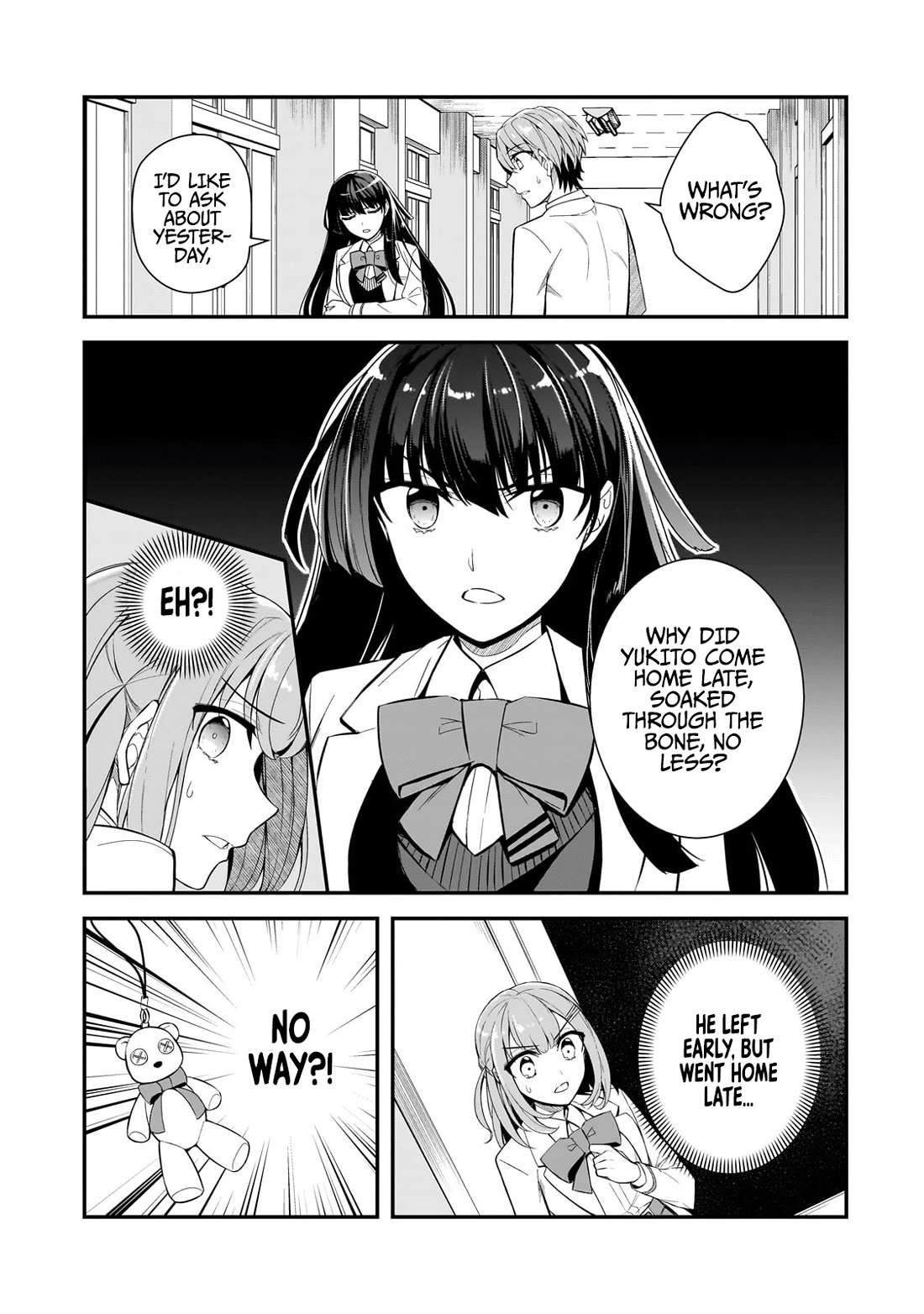 The Girls Who Traumatized Me Keep Glancing at Me, but Alas, It’s Too Late chapter 4 page 16