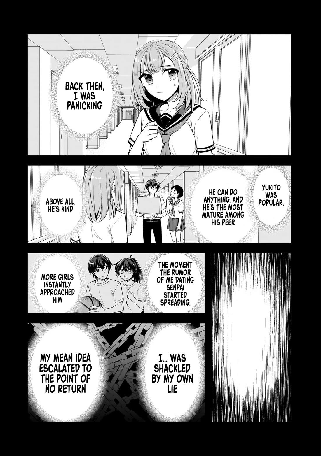 The Girls Who Traumatized Me Keep Glancing at Me, but Alas, It’s Too Late chapter 4 page 35