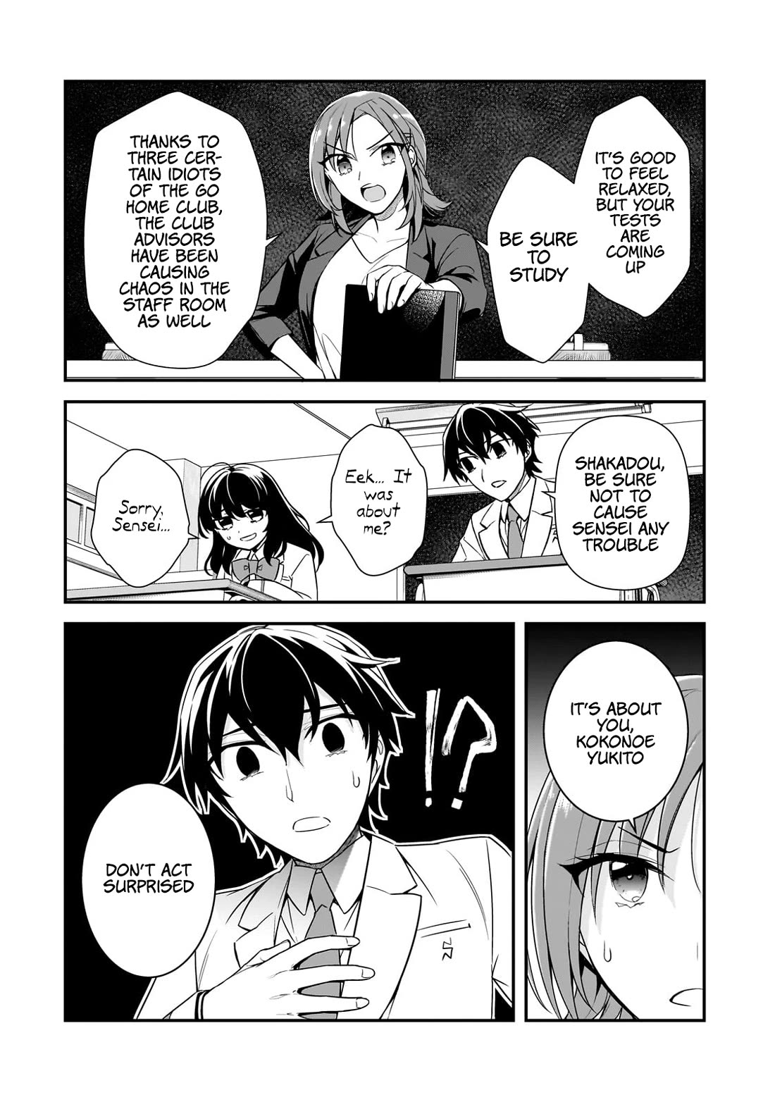 The Girls Who Traumatized Me Keep Glancing at Me, but Alas, It’s Too Late chapter 6 page 17