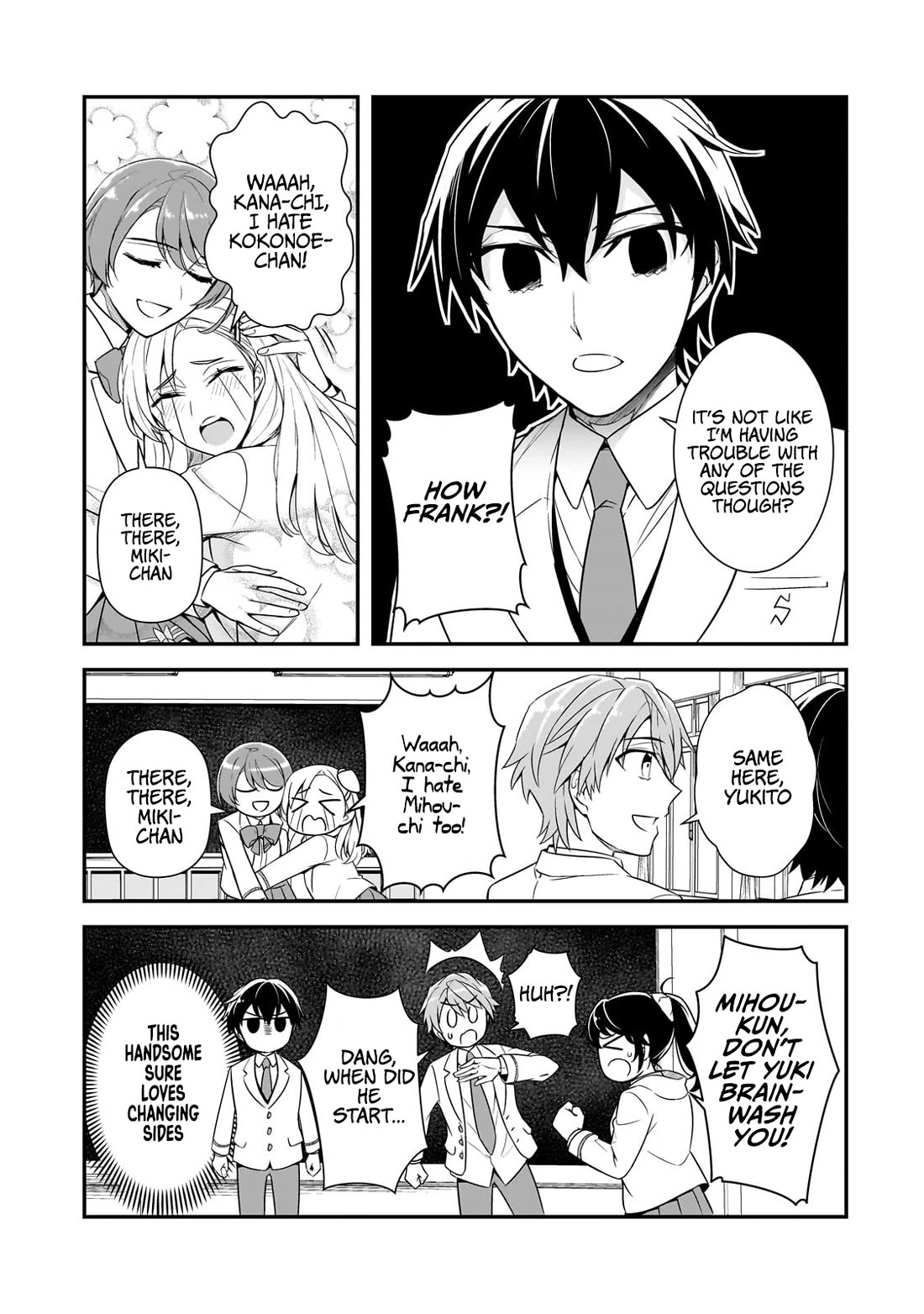 The Girls Who Traumatized Me Keep Glancing at Me, but Alas, It’s Too Late chapter 6 page 24