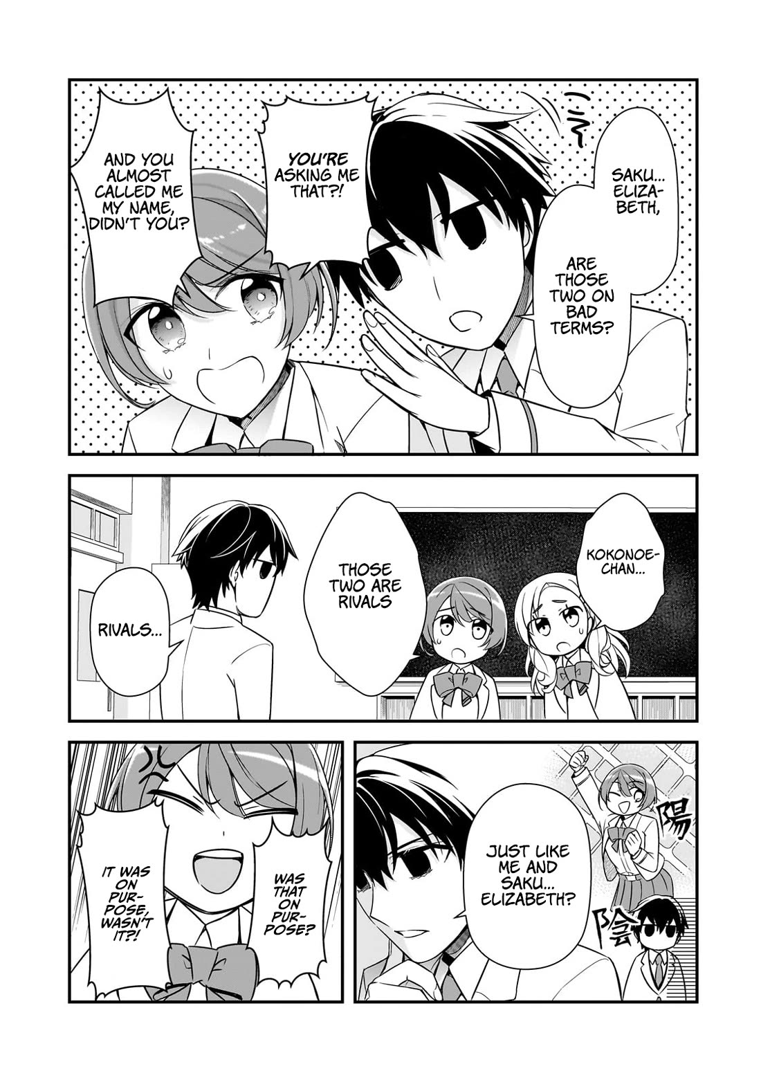 The Girls Who Traumatized Me Keep Glancing at Me, but Alas, It’s Too Late chapter 6 page 28