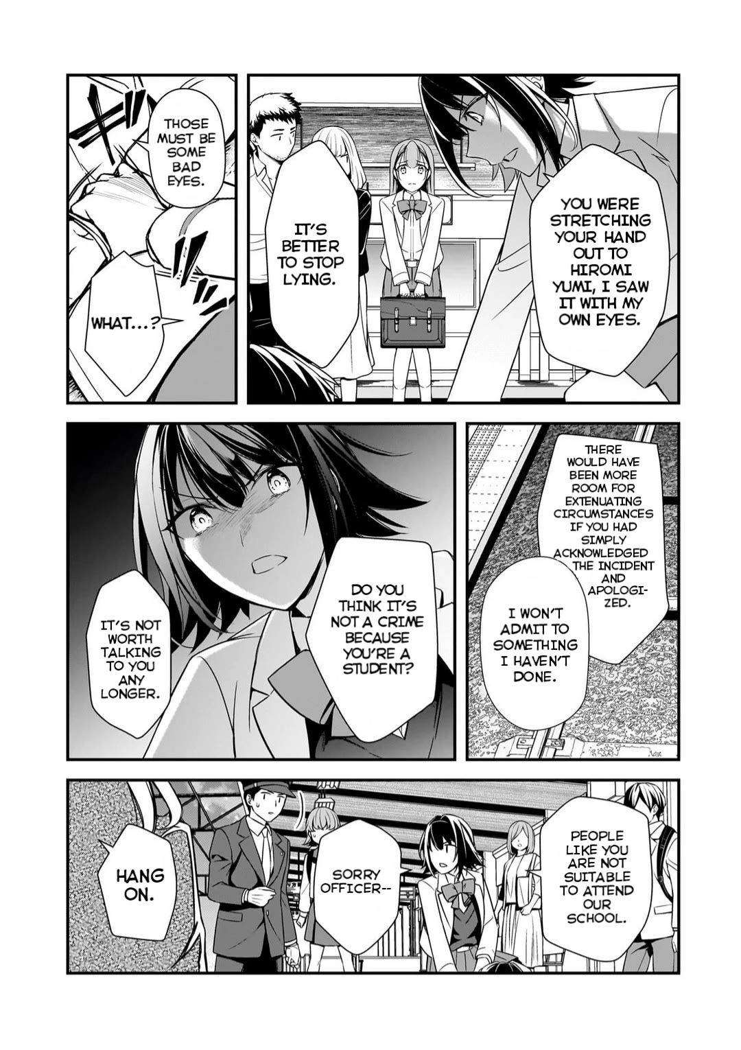 The Girls Who Traumatized Me Keep Glancing at Me, but Alas, It’s Too Late chapter 8.1 page 9