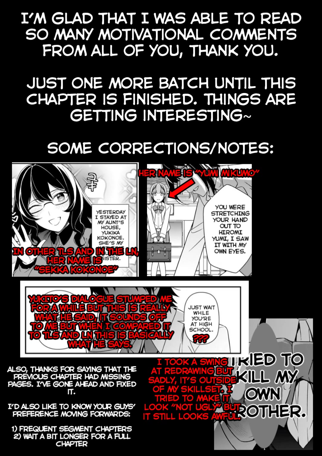 The Girls Who Traumatized Me Keep Glancing at Me, but Alas, It’s Too Late chapter 8.2 page 14