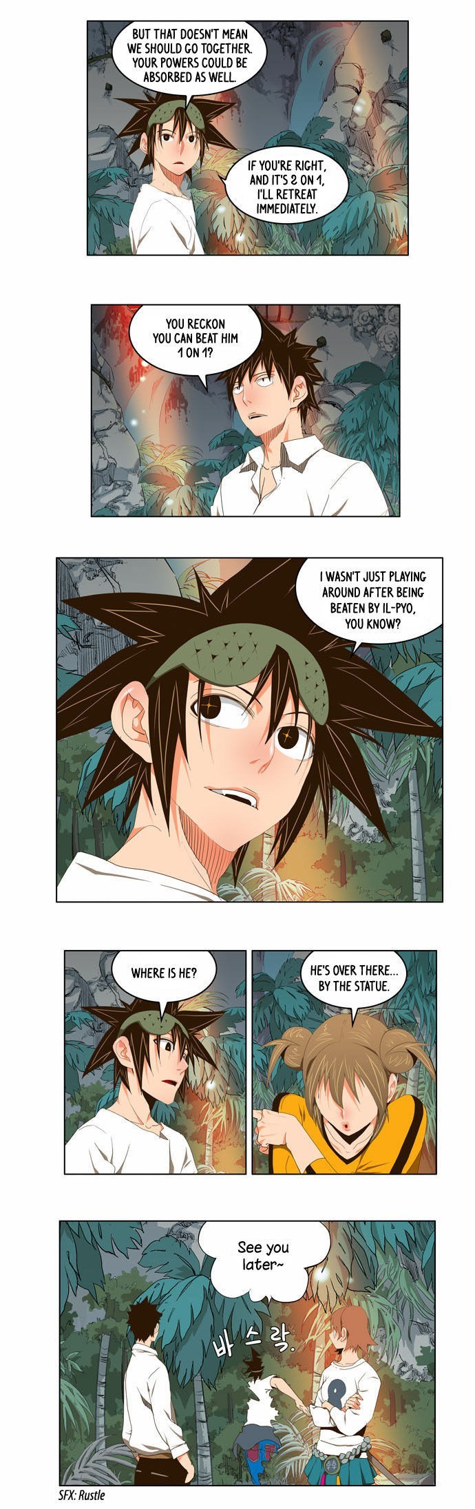 The God of High School chapter 100 page 5