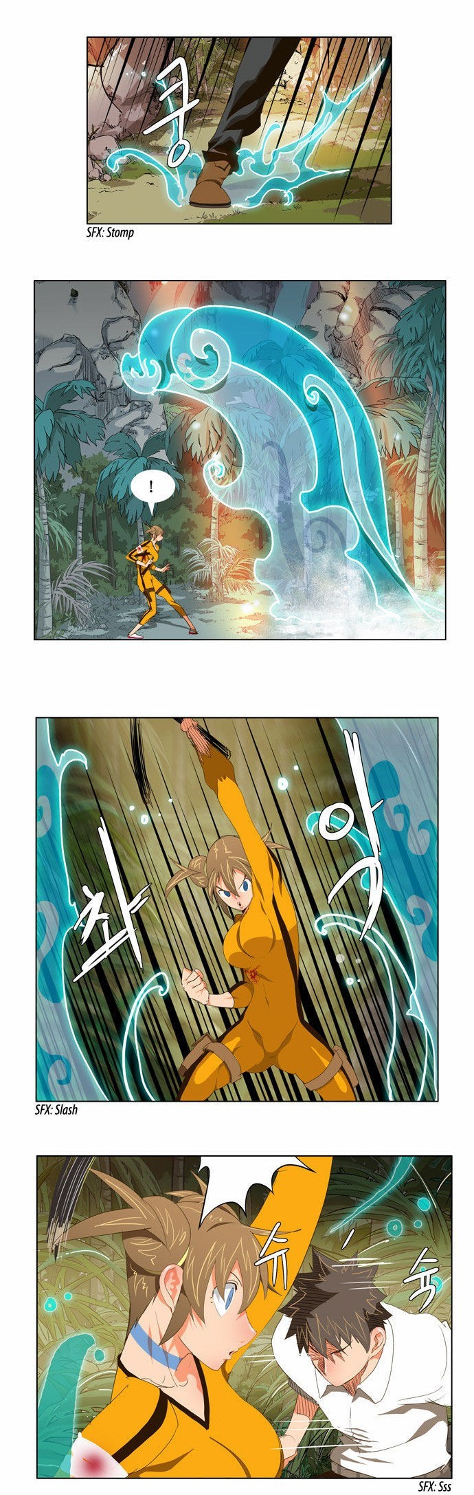 The God of High School chapter 101 page 11