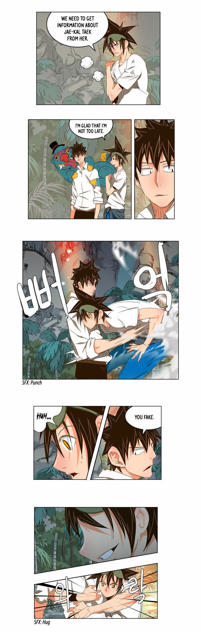 The God of High School chapter 101 page 22