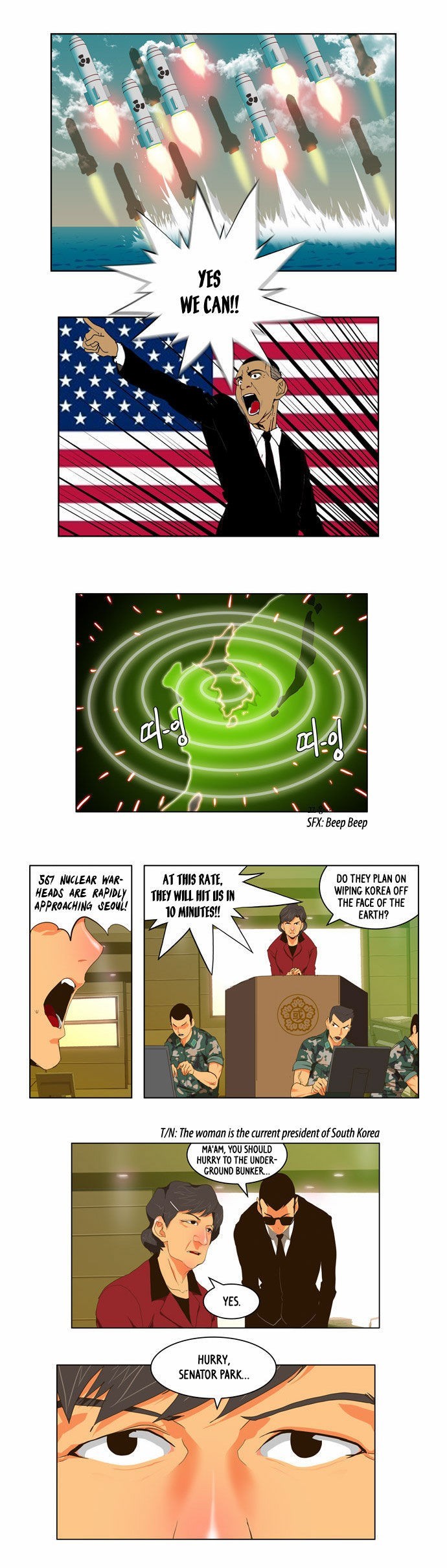 The God of High School chapter 102 page 11