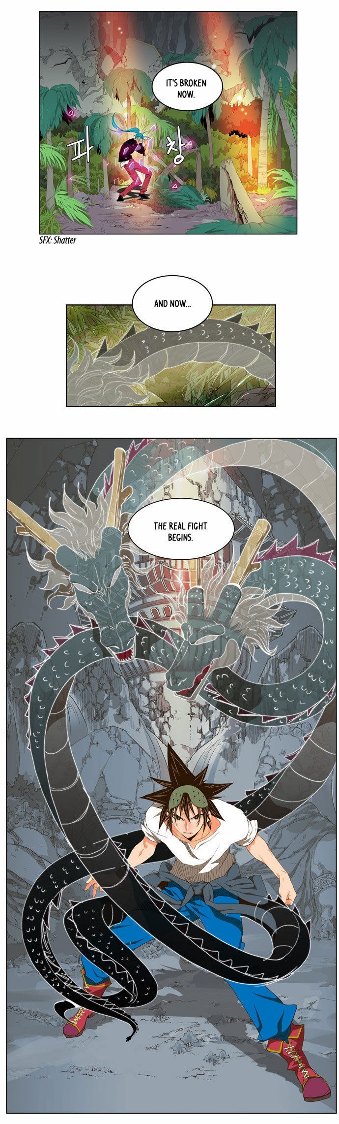 The God of High School chapter 103 page 19