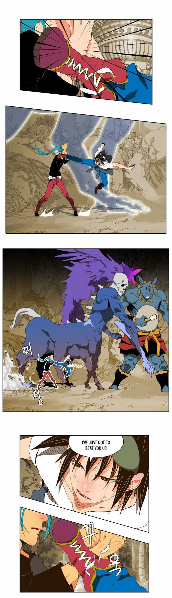 The God of High School chapter 104 page 13