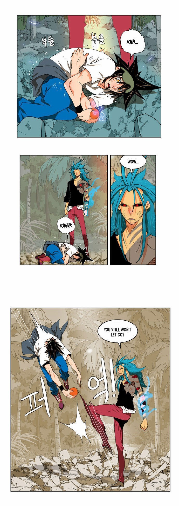 The God of High School chapter 105 page 11