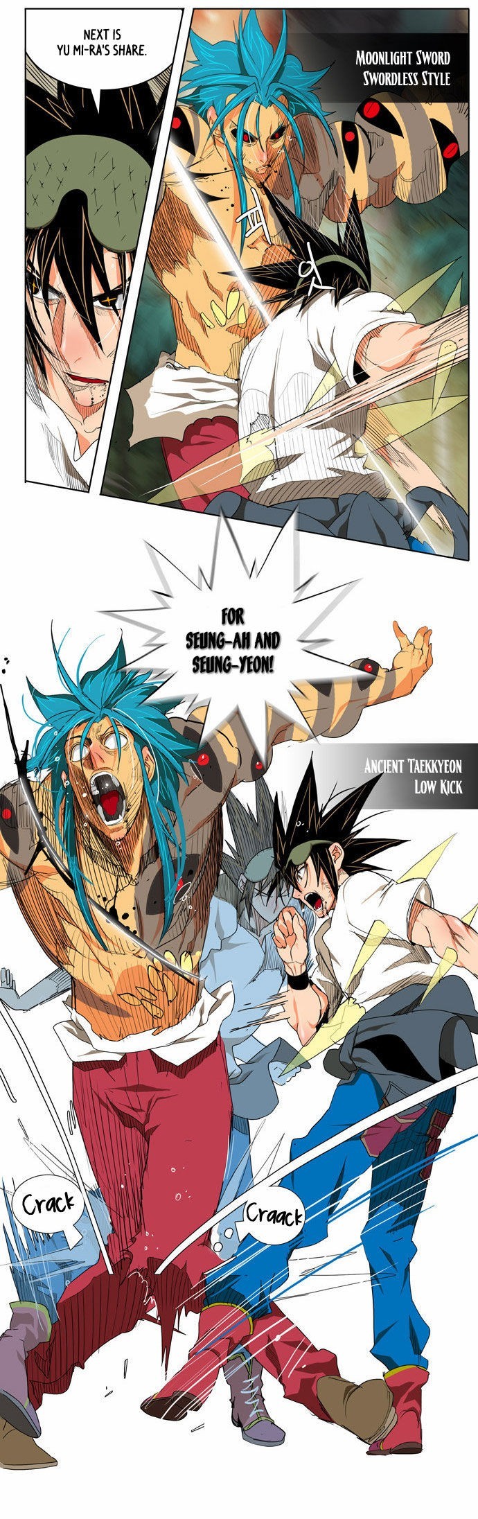 The God of High School chapter 106 page 14