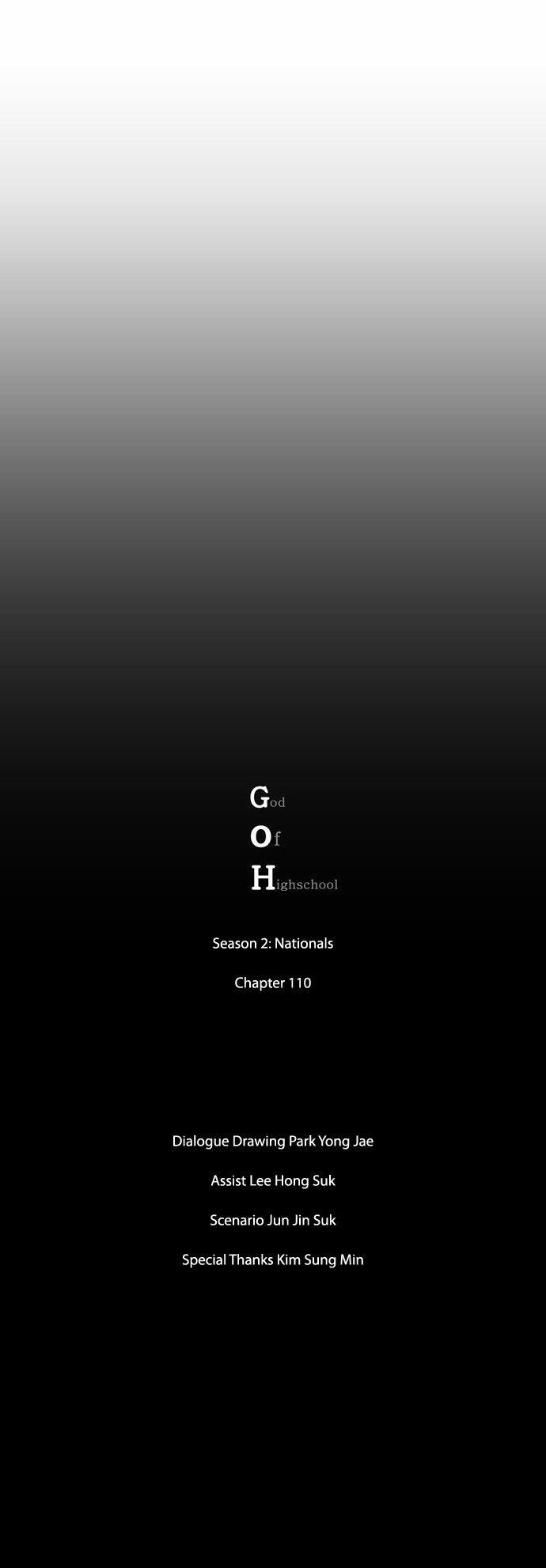 The God of High School chapter 110 page 38