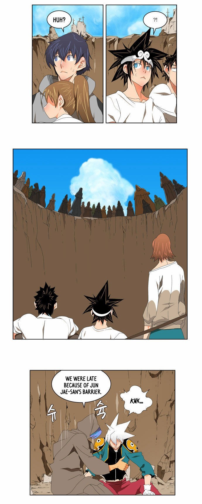 The God of High School chapter 111 page 12