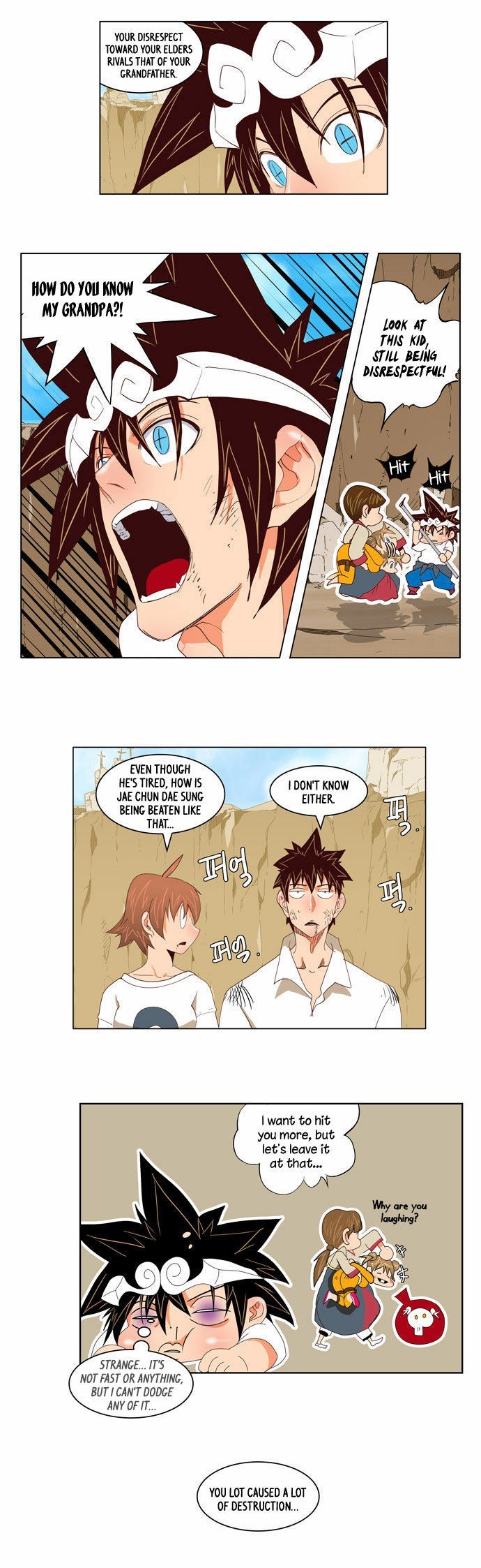 The God of High School chapter 111 page 21