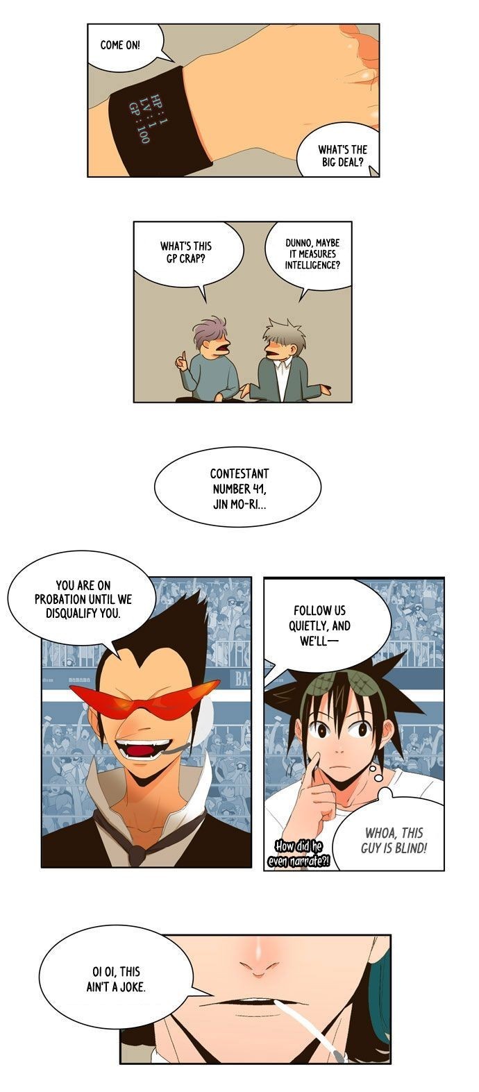 The God of High School chapter 12 page 9