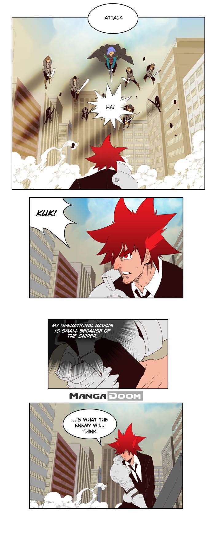 The God of High School chapter 121 page 16