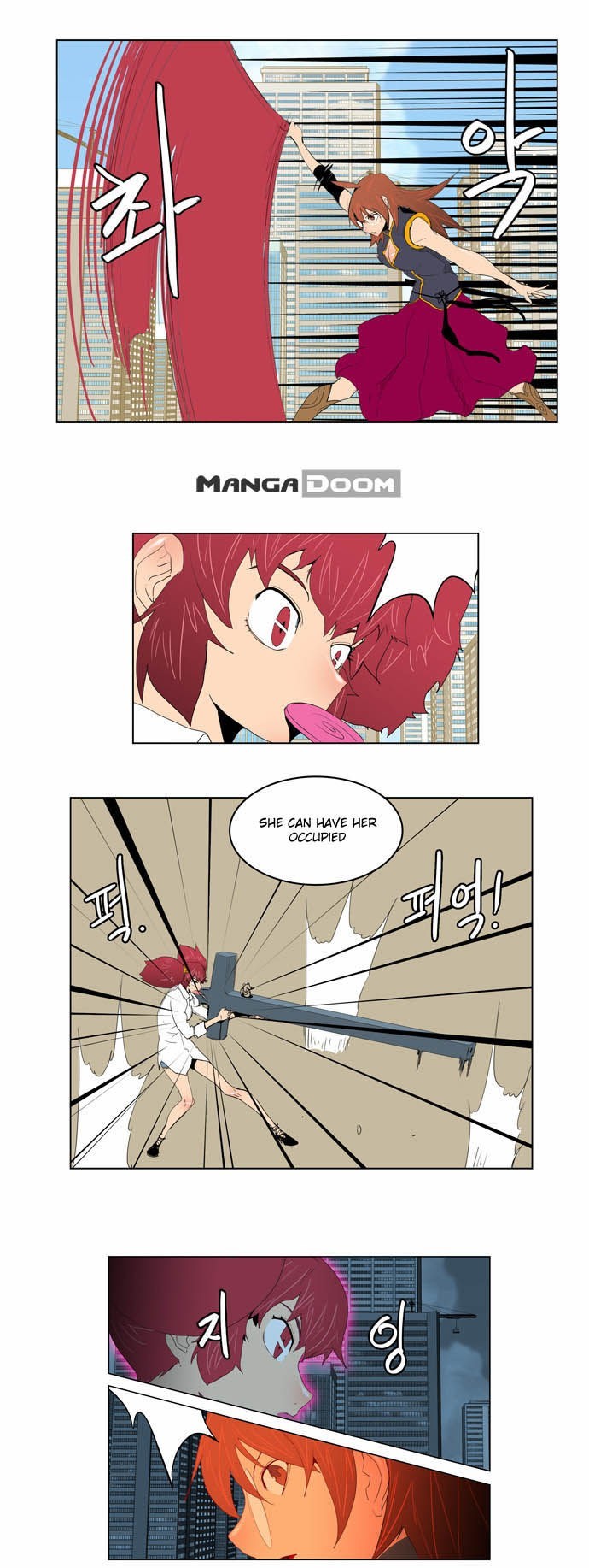 The God of High School chapter 121 page 28