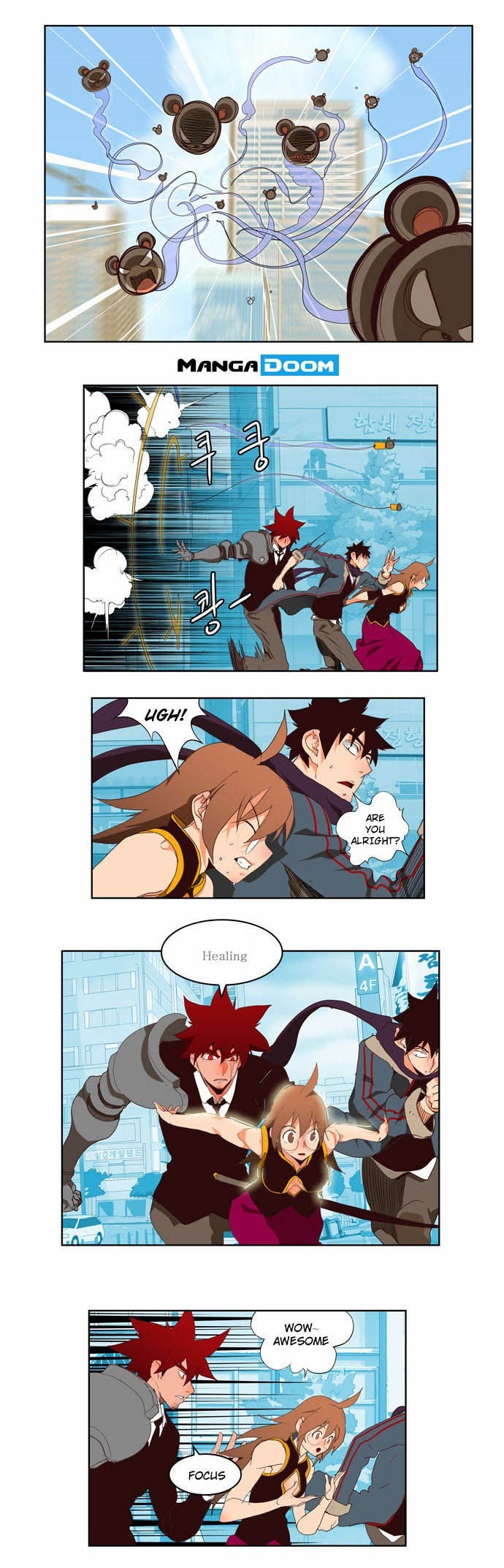 The God of High School chapter 122 page 10