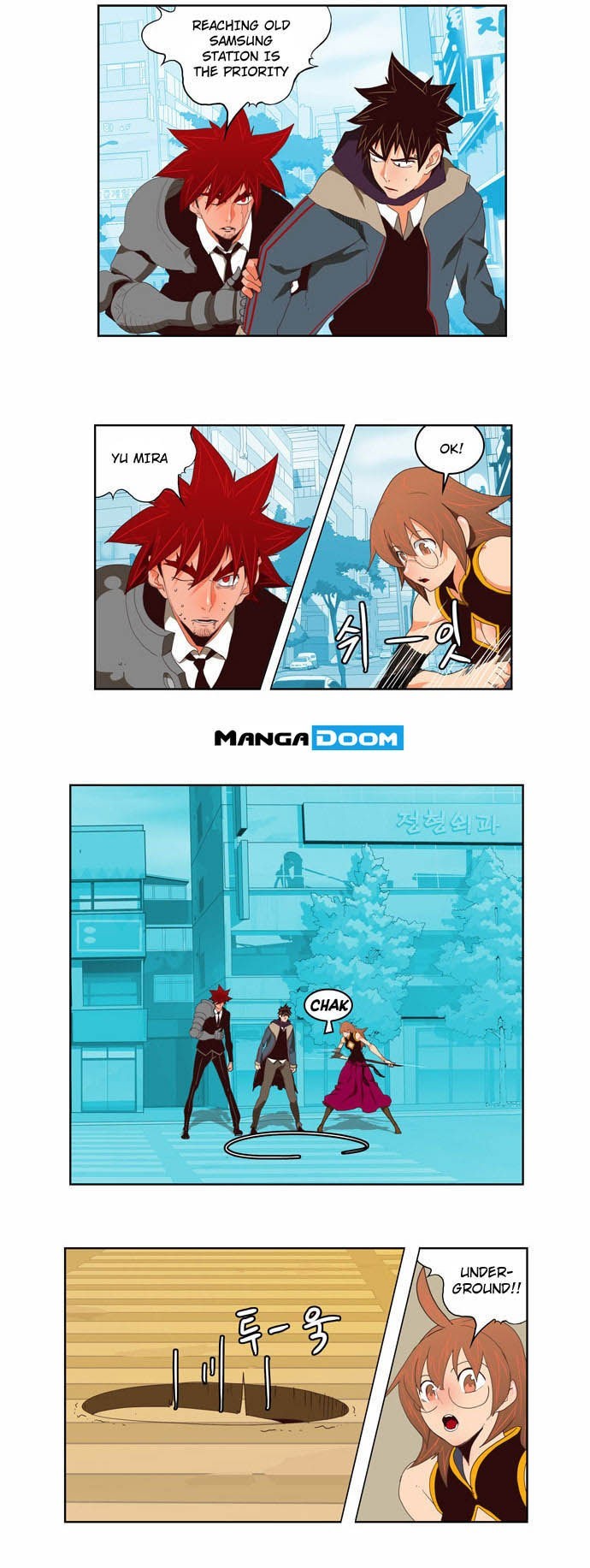 The God of High School chapter 122 page 13