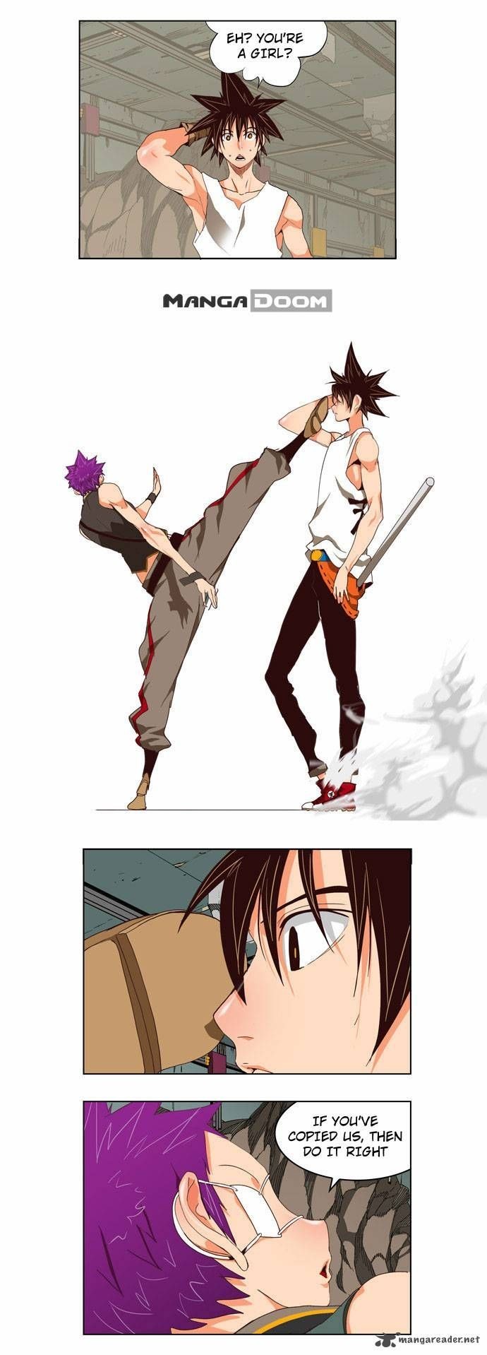 The God of High School chapter 123 page 18