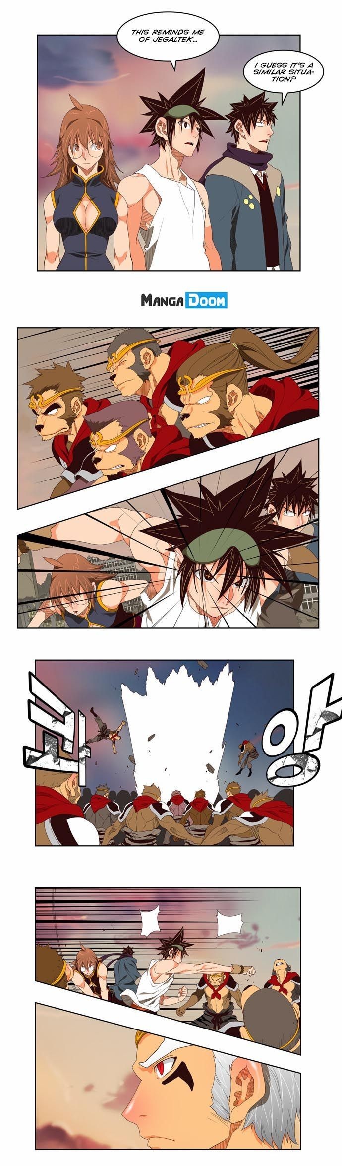 The God of High School chapter 127 page 26