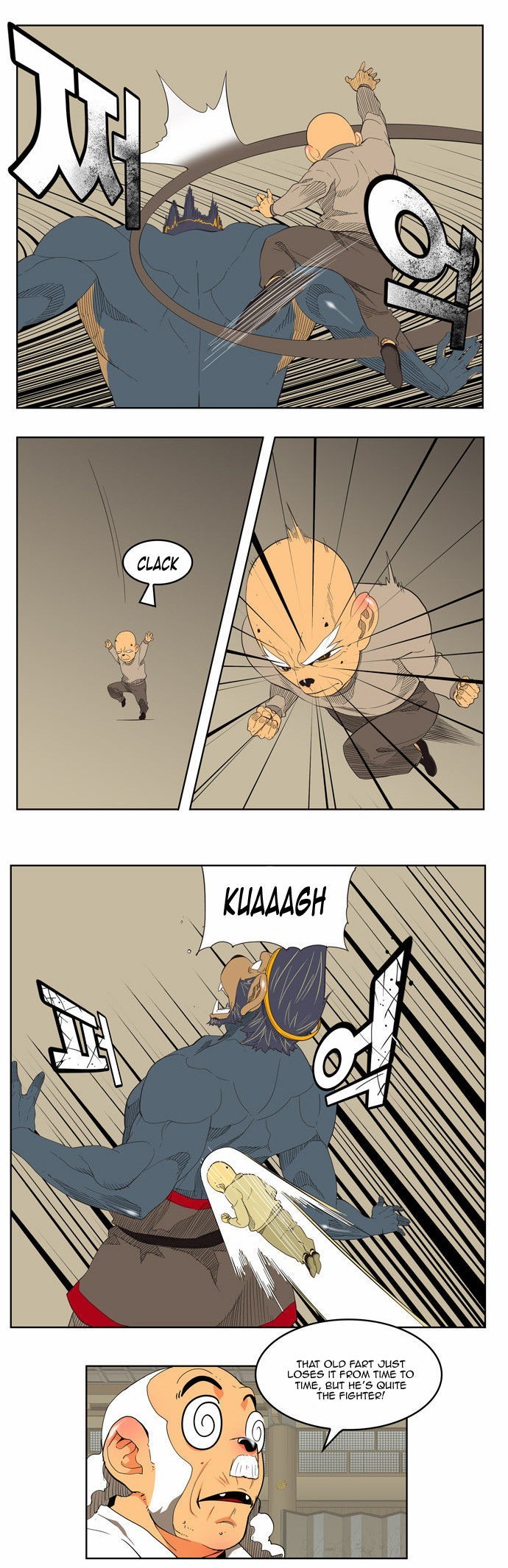 The God of High School chapter 130 page 17