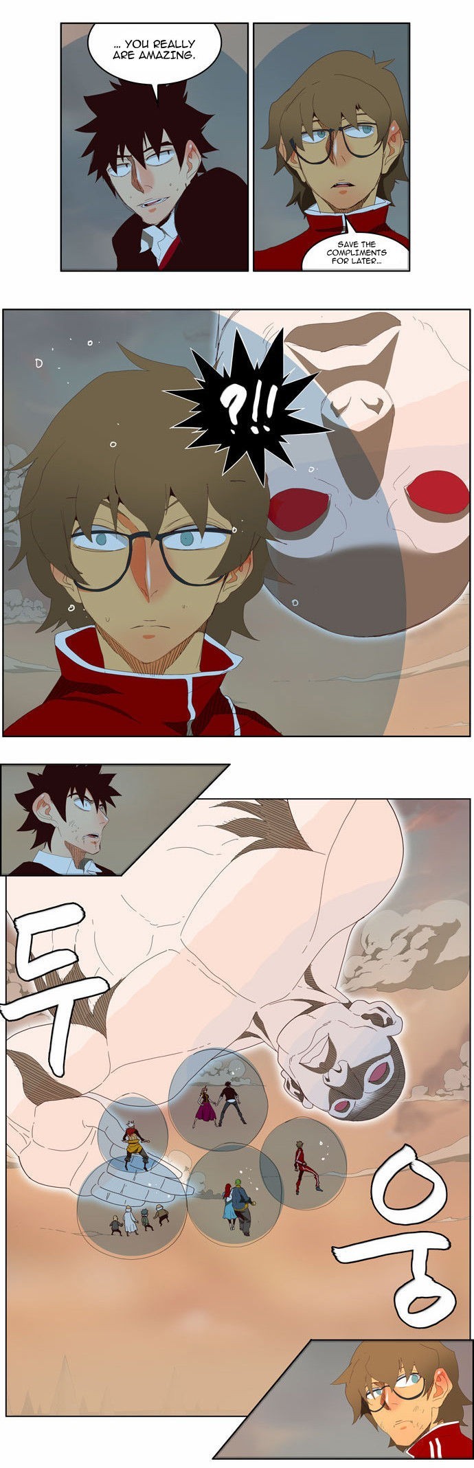 The God of High School chapter 140 page 14