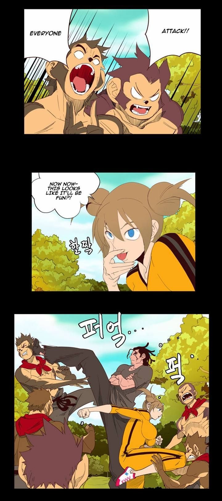 The God of High School chapter 141 page 11