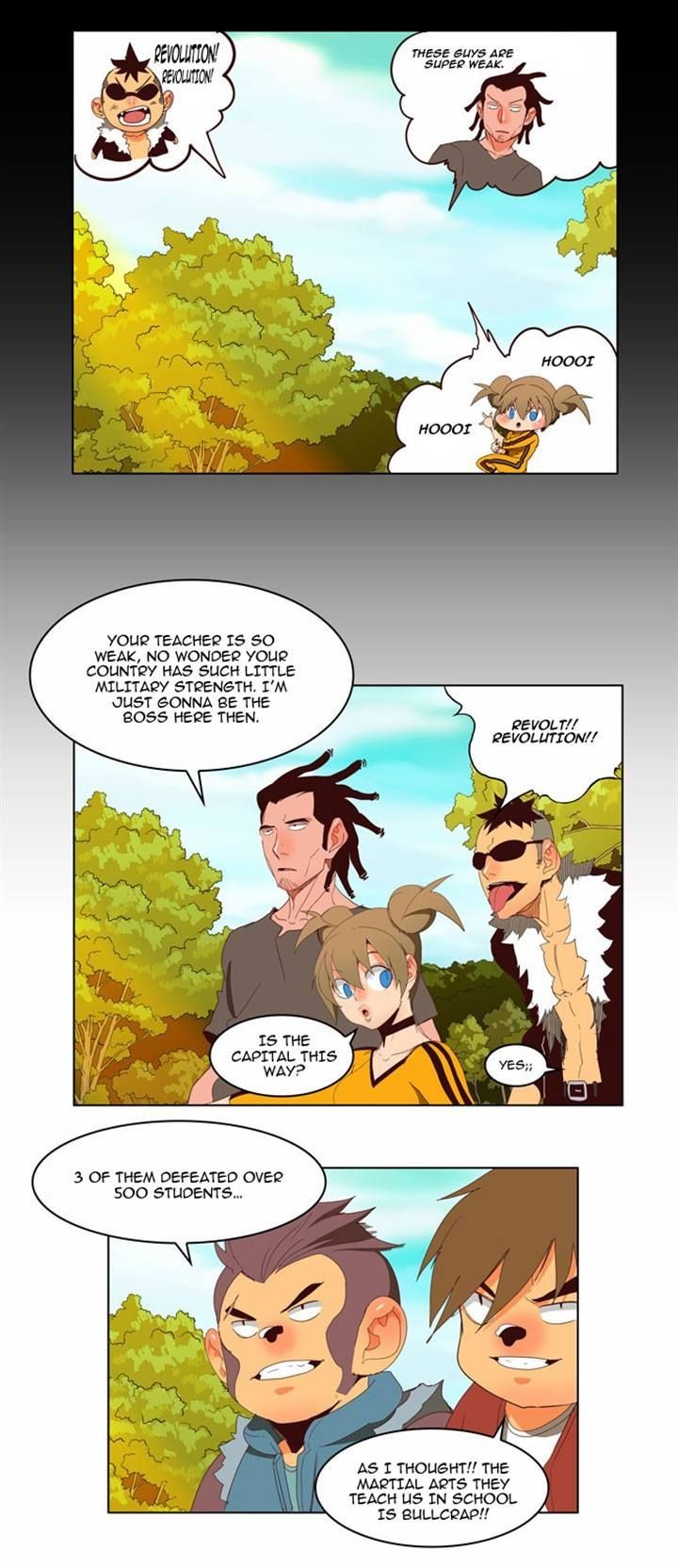 The God of High School chapter 141 page 13