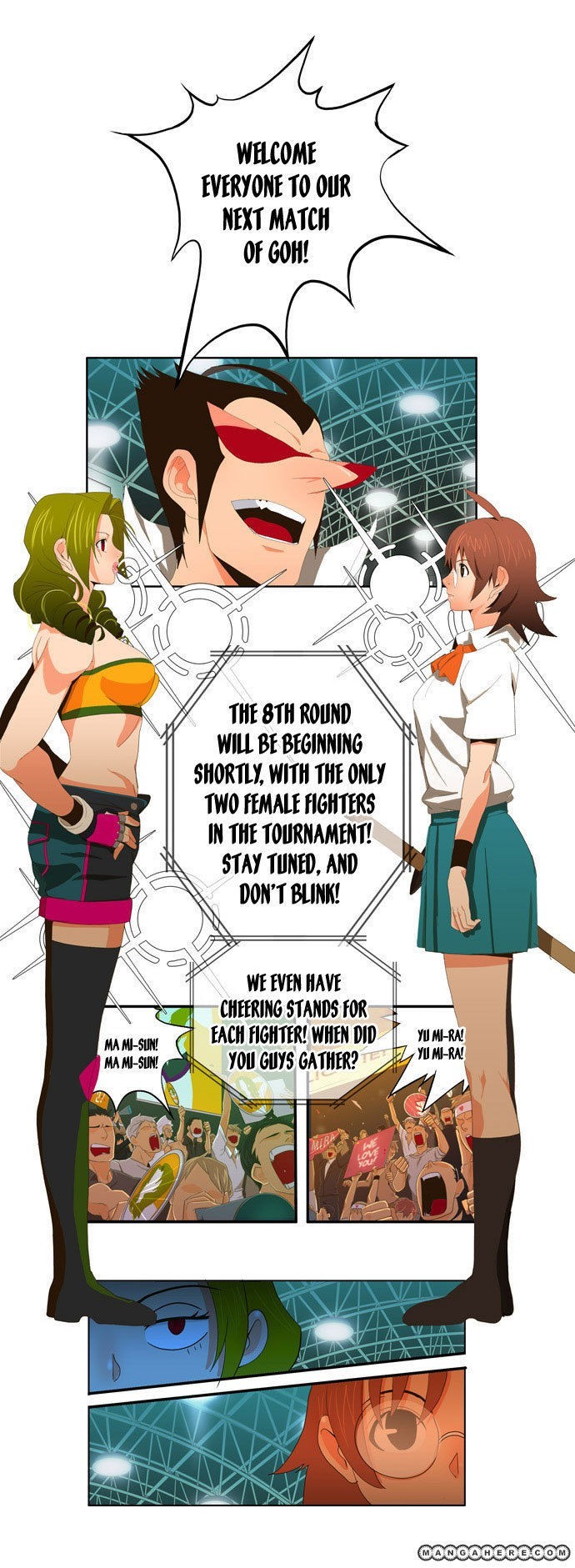 The God of High School chapter 15 page 2