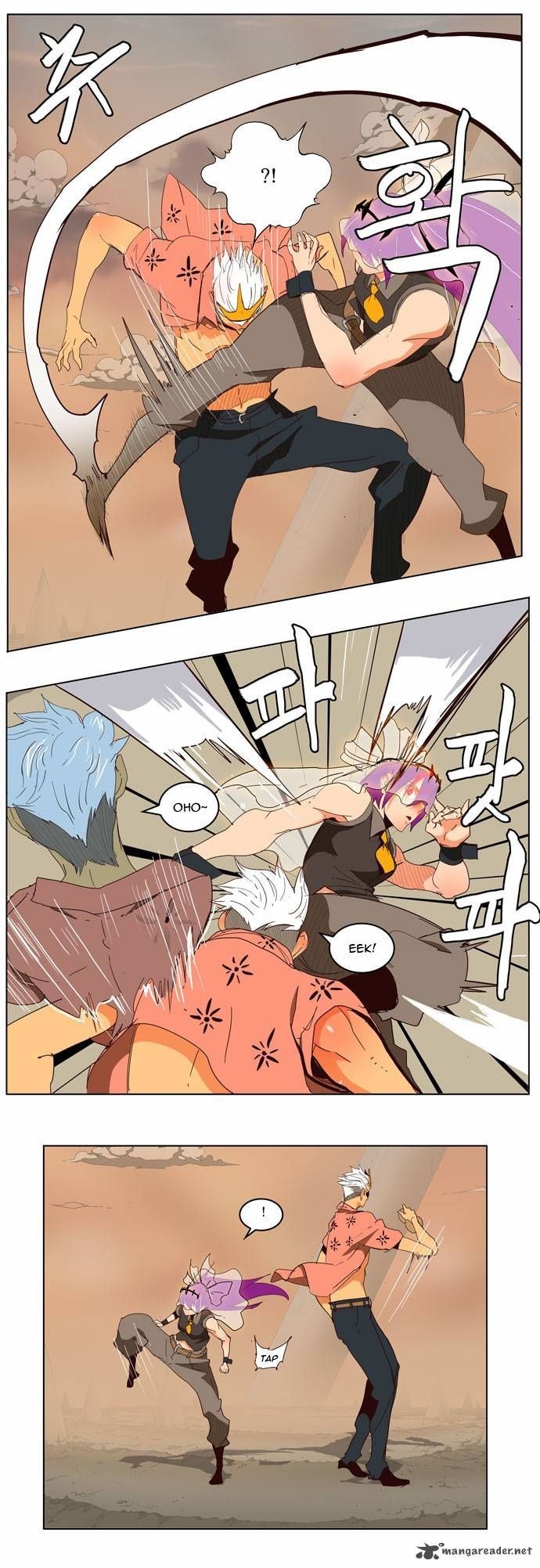 The God of High School chapter 150 page 4