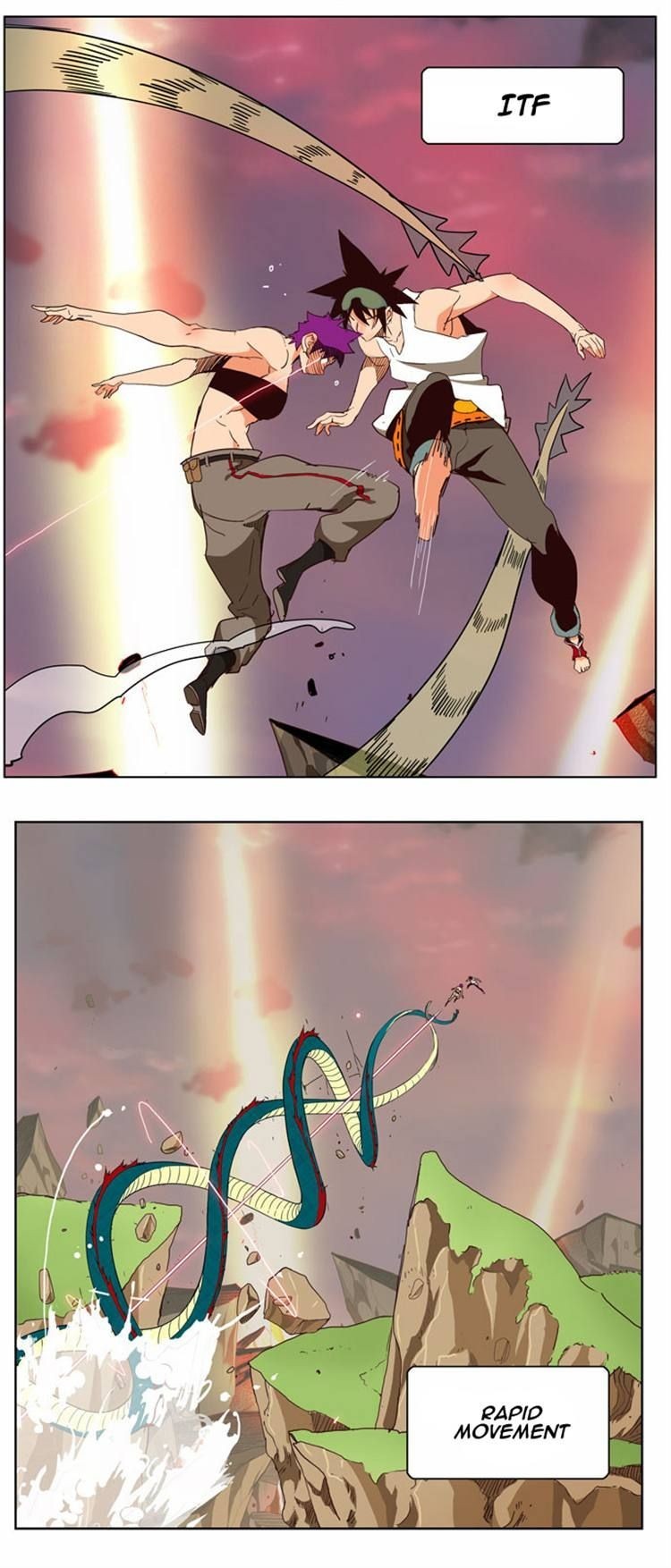 The God of High School chapter 165 page 15