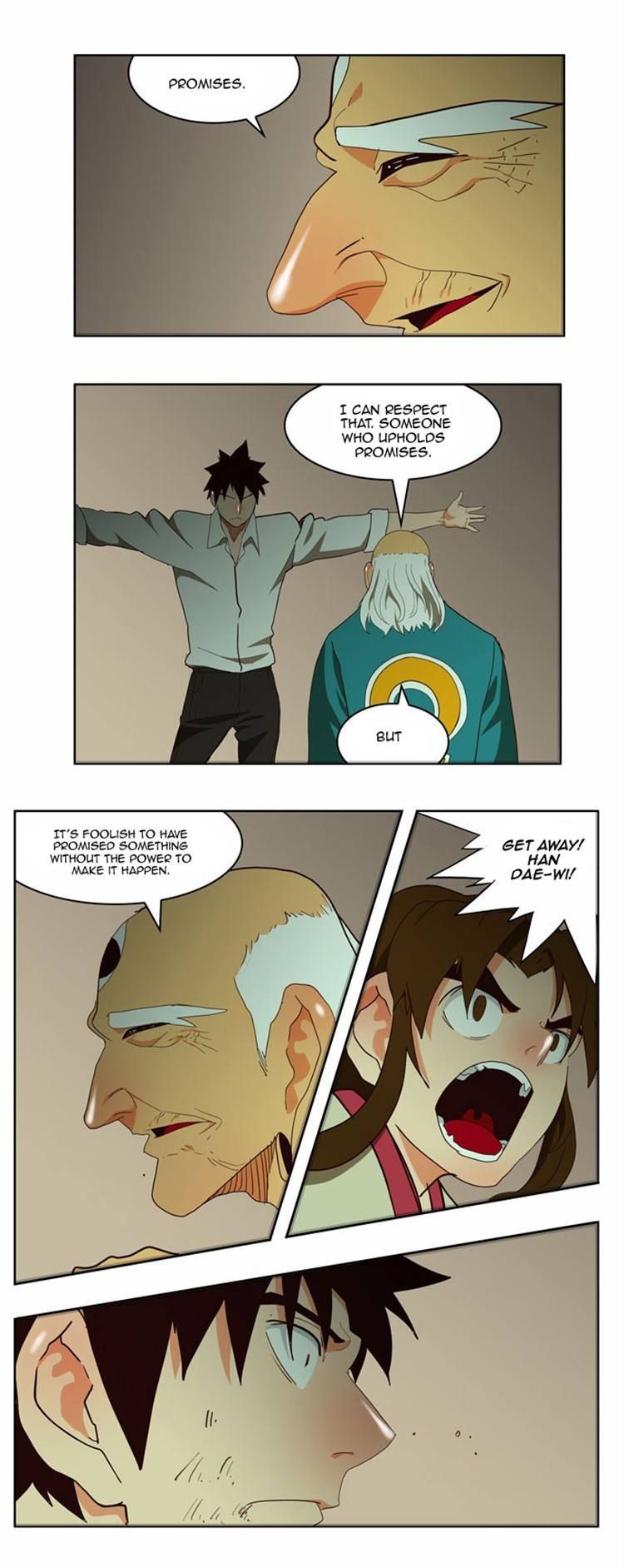 The God of High School chapter 166 page 17