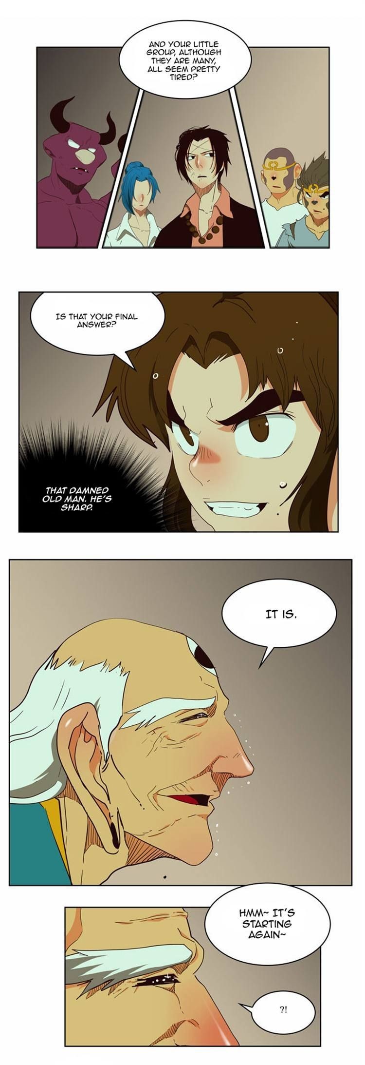 The God of High School chapter 166 page 9