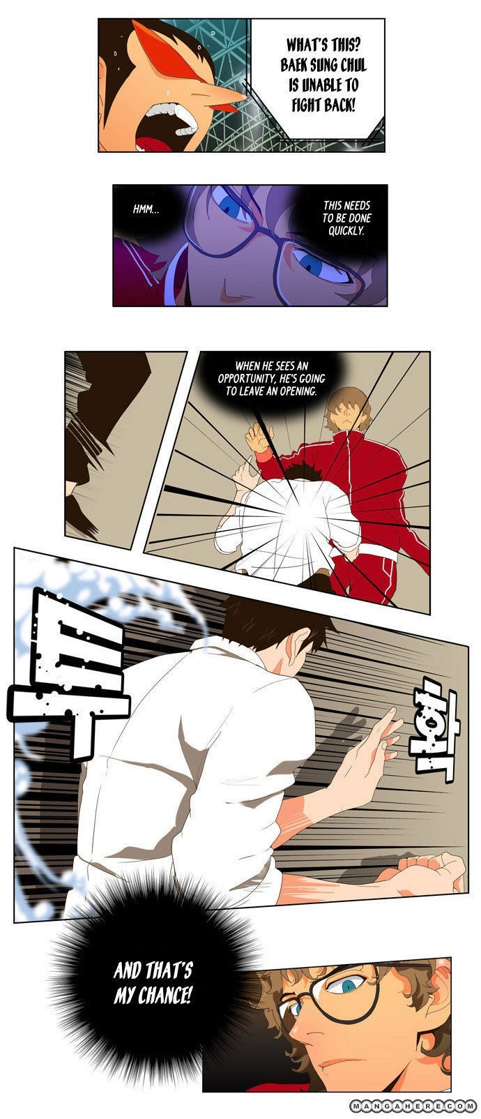 The God of High School chapter 17 page 10